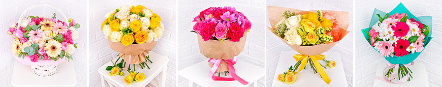 Букеты с доставкой в Бронницах от Гранд-Флора